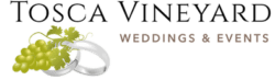 Tosca Vineyard, Conroe Event Venue, Logo